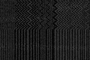 Ковровая плитка Interface Visual Code Stitch Count 9279008 Black Count фото  | FLOORDEALER